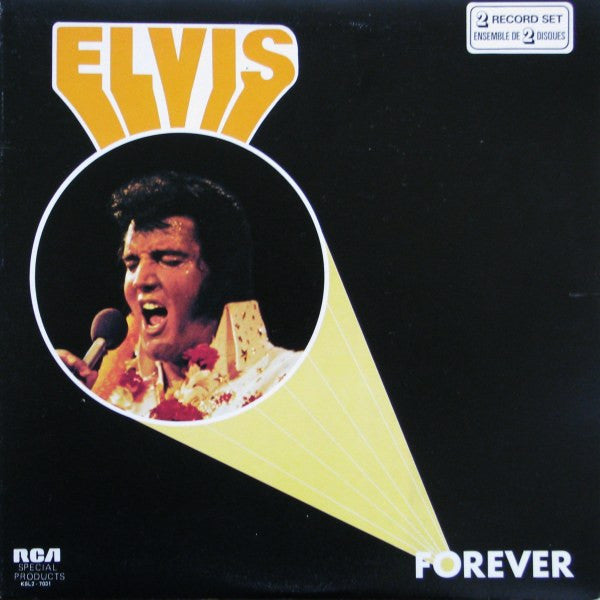 Elvis Presley - Forever - RCA Orange Label 2 Lp set (clearance vinyl) Marks on Vinyl