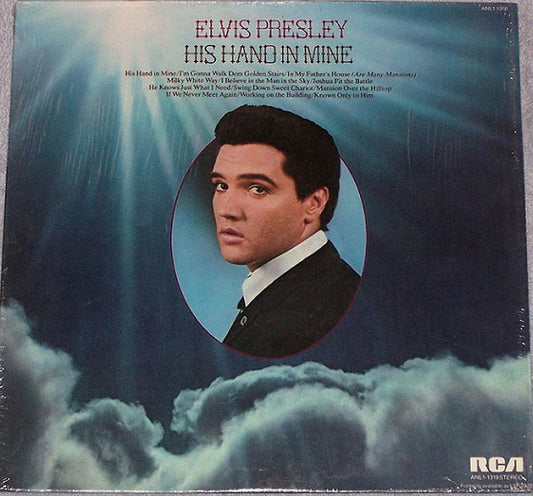 Elvis Presley ‎– His Hand In Mine - 1976-Blues, Folk, World, & Country ,Gospel (vinyl)