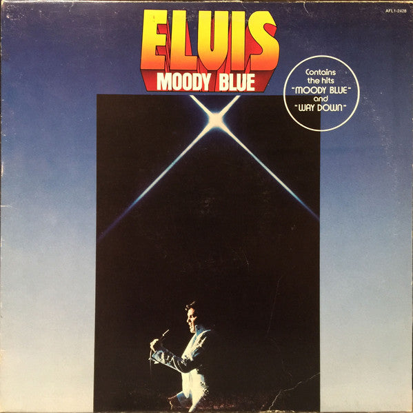 Elvis Presley – Moody Blue – Rare Blue Translucent Vinyl 1977