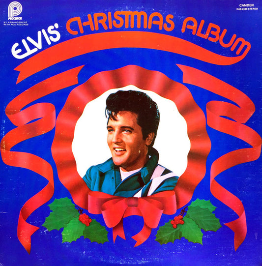 Elvis Presley ‎– Elvis' Christmas Album-Rock, Blues, Blues Rock, Christmas,Rock & Roll, Pop Rock (vinyl