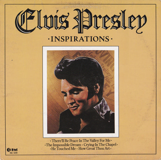 Elvis Presley ‎– Inspirations - 1981-Pop Style: Gospel, Ballad (Vinyl) One Mint copy