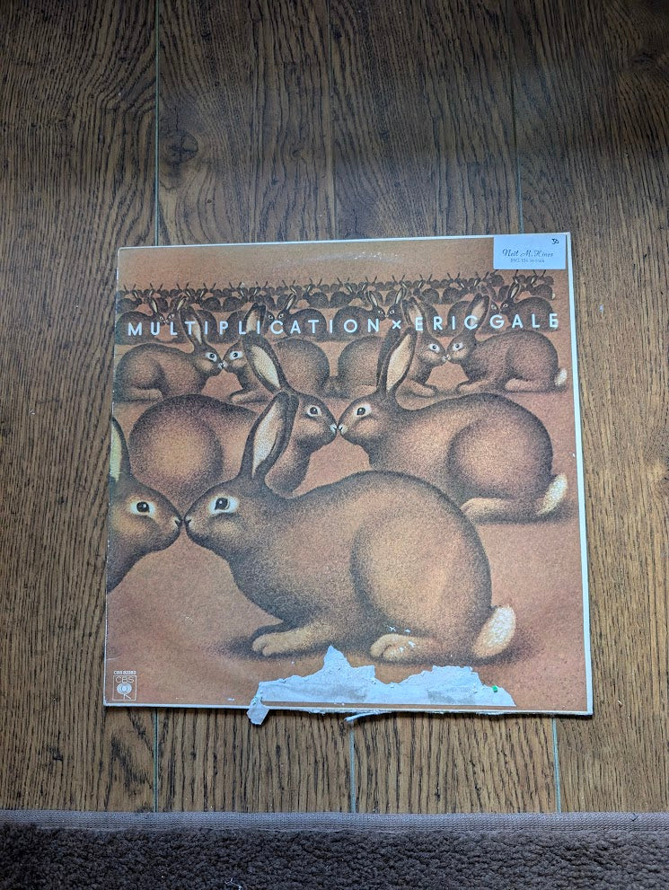 Eric Gale – Multiplication 1`977 Jazz-Rock, Jazz-Funk (Vinyl) water damaged cover