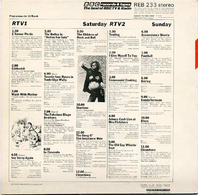 Neil Innes & Eric Idle – The Rutland Weekend Television Song Book- Comedy / Satire / Soundtrack (vinyl)