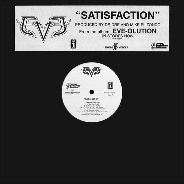 Eve – Satisfaction – 2002 – RnB/Swing / Thug Rap (vinyl lp)