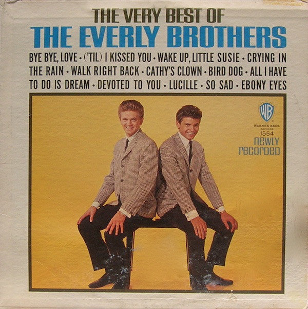 Everly Brothers ‎– The Very Best Of The Everly Brothers- 1964-pop vocal (vinyl)