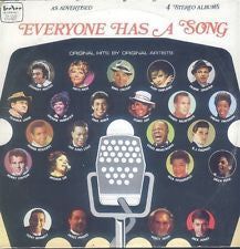 Everyone Has A Song -4 lps- 1975-Smooth Jazz (vinyl) Dinah Washington ,Nat King Cole,Della reese Tony Bennett ++