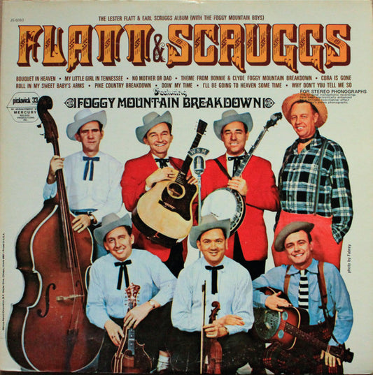 Flatt & Scruggs – Foggy Mountain Breakdown (Bluegrass / Country, 1970s Vinyl LP)