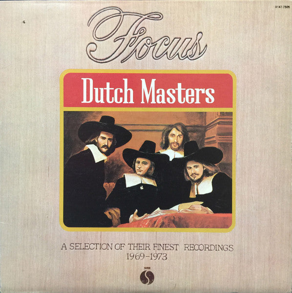 Focus  Dutch Masters 1975 Rock Style: Prog Rock, Classic Rock (Clearance Vinyl) Water damaged