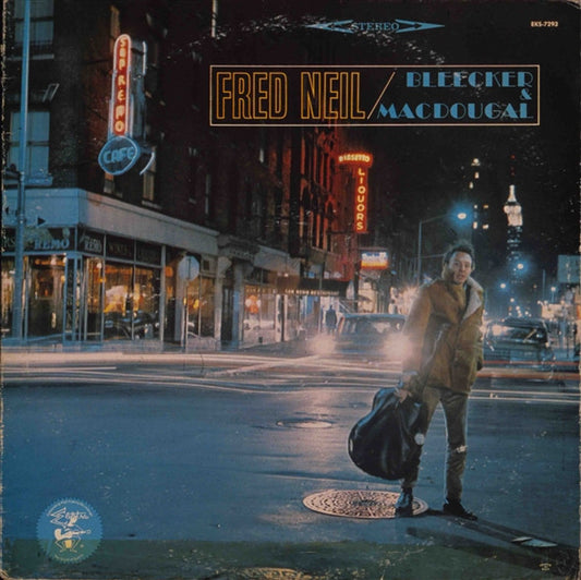 Fred Neil – Bleecker & MacDougal - 1965-Rock, Blues, Folk, World, & Country Folk Rock  (Clearance Vinyl) marks on the vinyl