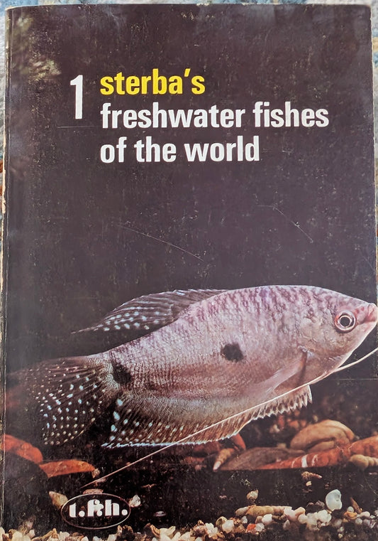 Freshwater Fishes World by Sterba Gunther Rare 2 HC Vols