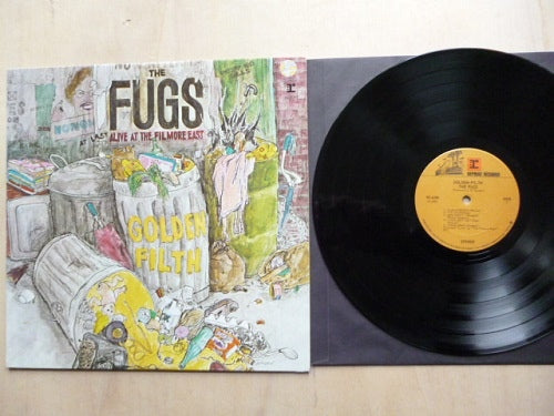 Fugs, The  ‎– Golden Filth -1970 Garage Rock (vinyl) Rare Vinyl