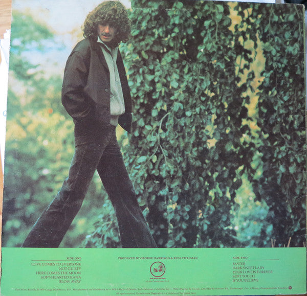 George Harrison – George Harrison - 1979-Rock Style: Pop Rock (Vinyl) Excellent !