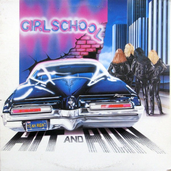 Girlschool – Hit And Run - 1981-Hard Rock, Heavy Metal (vinyl) NMint