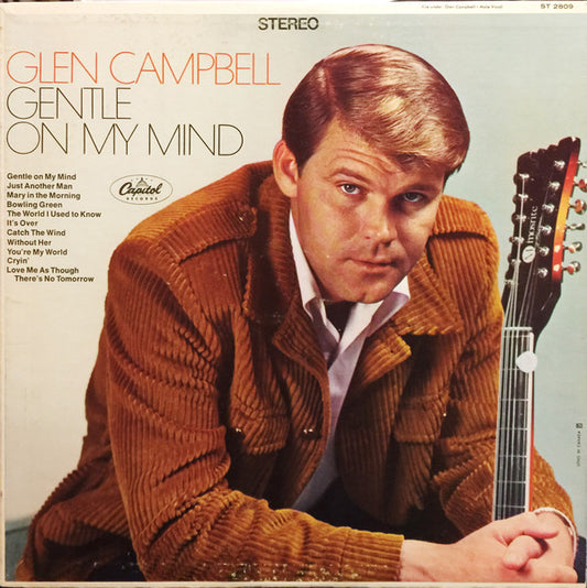 Glen Campbell ‎– Gentle On My Mind  - 1967-Rock, Pop Style: Country Rock, Vocal (Vinyl) Near Mint