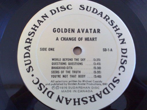 Golden Avatar – A Change Of Heart -1976-Folk Rock (Vinyl)