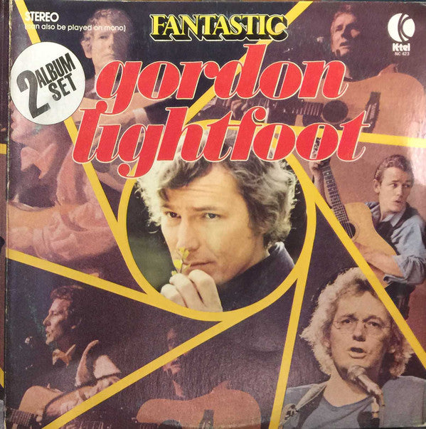 Gordon Lightfoot ‎– Fantastic - 2 lps - 1977- Folk Rock, Acoustic, Country Rock (vinyl)