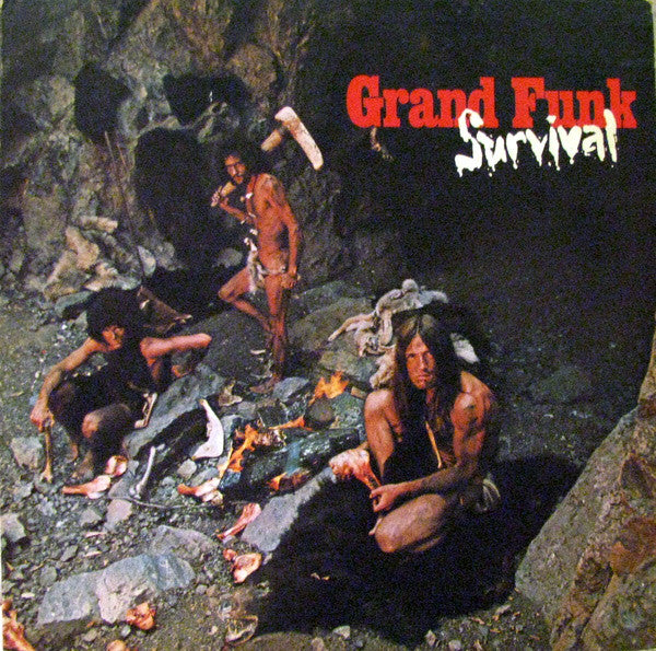 Grand Funk Railroad ‎– Survival -1971 - Hard Rock, Classic Rock (clearance vinyl) lots of marks