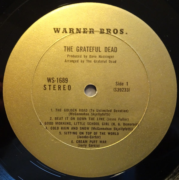 Grateful Dead-Grateful Dead - 1968-Country Rock, Psychedelic Rock, Classic Rock (Very Rare Vinyl) misspelled THE GREATFUL DEAD