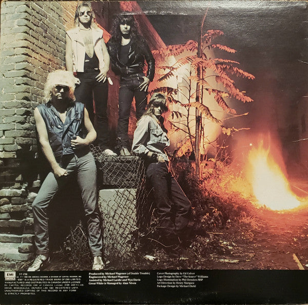 Great White – Great White (1984, Hard Rock / Glam Metal, Vinyl LP)