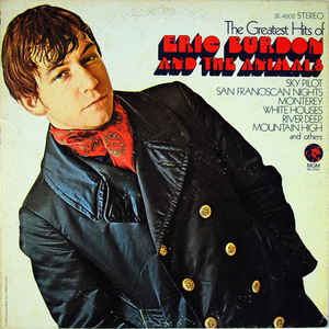 Greatest Hits Of Eric Burdon And The Animals  -1969- Psychedelic Rock (vinyl) Near Mint