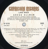 Gregg Allman ‎– Laid Back-1973 Country Rock (vinyl) awesome album!
