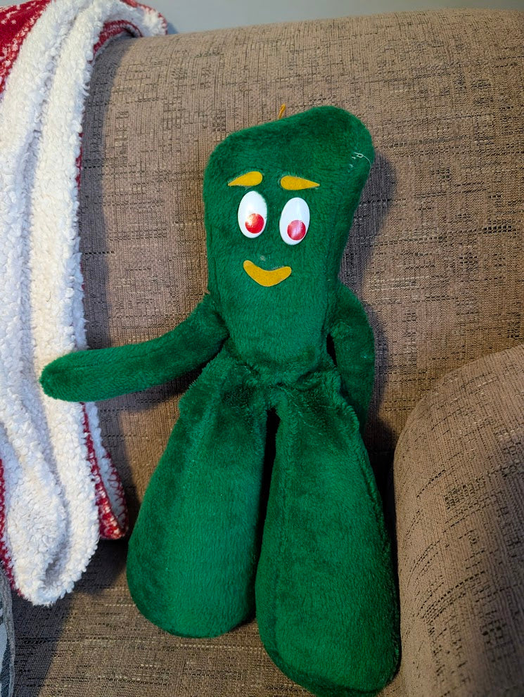 Vintage 1988 Gumby 14" Large Plush Toy Stuffed ACE Novelty Co