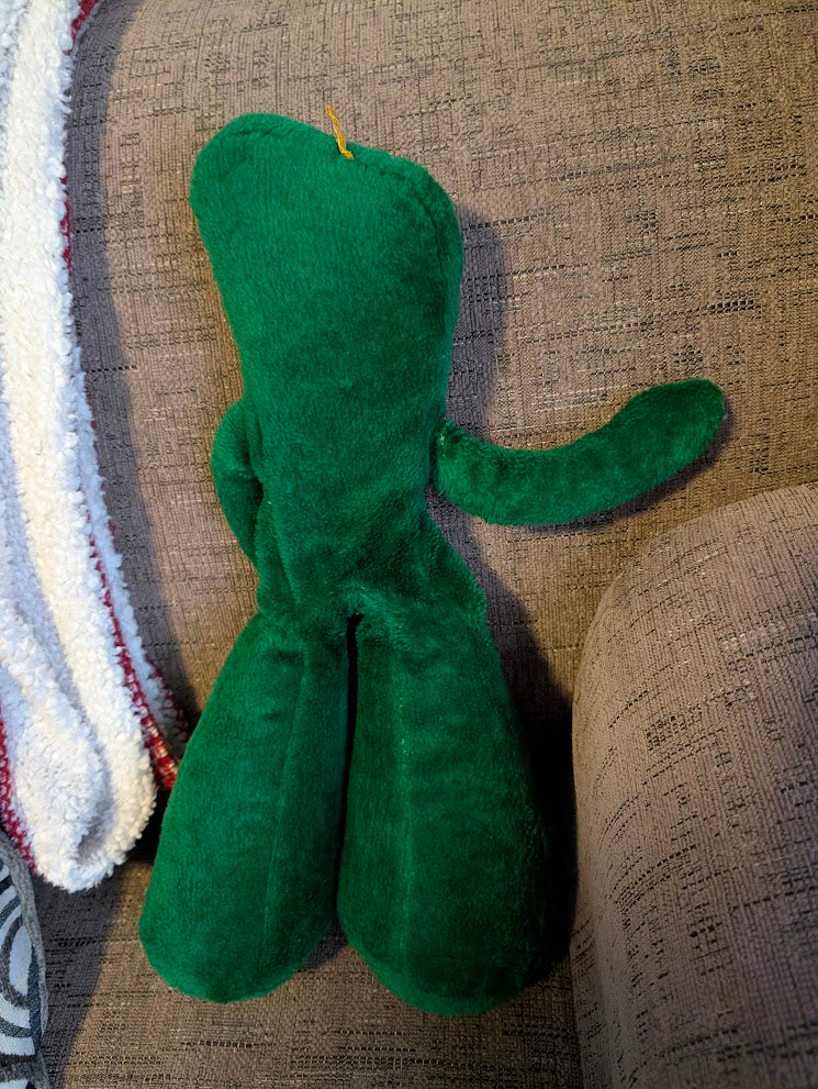 Vintage 1988 Gumby 14" Large Plush Toy Stuffed ACE Novelty Co