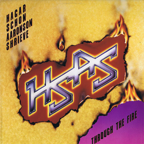 HSAS – Through The Fire 1984- 1984-Hard Rock (Vinyl) Mint Copy
