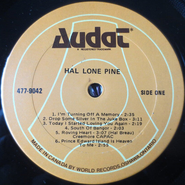 Hal Lone Pine – The One & Only -Folk, World, & Country Style: Country (VINYL)  SEALED COPY
