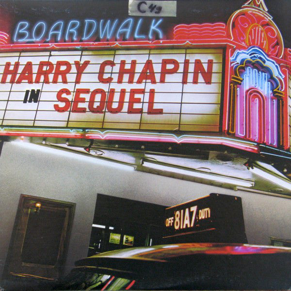Harry Chapin ‎– Sequel -1980- Acoustic, Soft Rock, Pop Rock (vinyl)