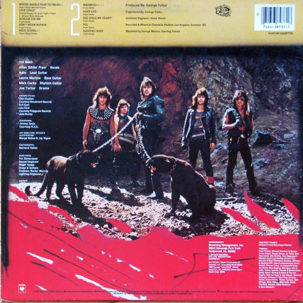 Heaven – Where Angels Fear to Tread (Hard Rock / Heavy Metal, Vinyl LP)