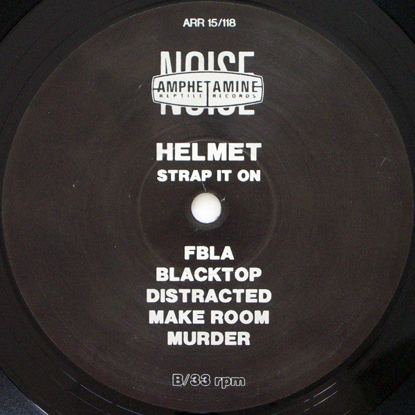 Helmet  Strap It On - 1990-	Hardcore, Indie Rock ( West German Vinyl )