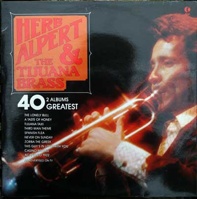 Herb Alpert & The Tijuana Brass – 40 Greatest 2 lps Near Mint