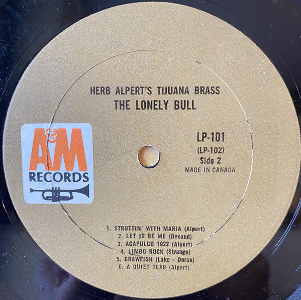 Herb Alpert & The Tijuana Brass ‎– The Lonely Bull - 196? -  Latin Jazz (vinyl)