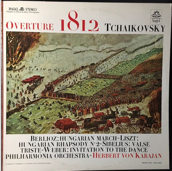 Herbert von Karajan, Philharmonia Orchestra – Overture 1812 -1979-Classical Style: Romantic (Vinyl) Mint