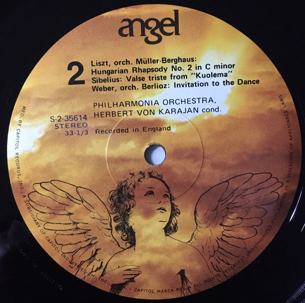 Herbert von Karajan, Philharmonia Orchestra – Overture 1812 -1979-Classical Style: Romantic (Vinyl) Mint