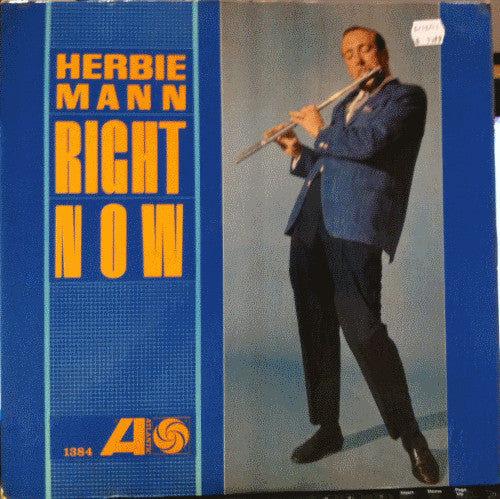 Herbie Mann – Right Now 1962 Genre: Jazz ( Near Mint Vinyl )