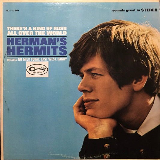 Herman's Hermits – There's A Kind Of Hush All Over The World - 1967- Pop Rock  (vinyl) Excellent Copy