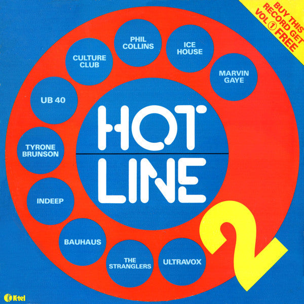 Hot Line 2 – Various Artists   1983, Synthpop / Funk / New Wave Compilation LP (vinyl)