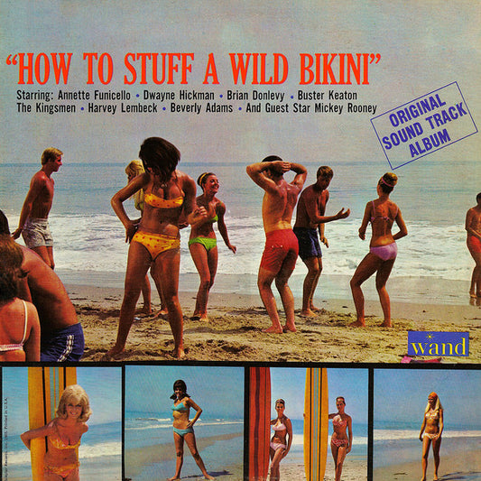 Soundtrack – How to Stuff a Wild Bikini (Wand Canada Pressing) · 1965, Surf Pop, Soundtrack (Vinyl)