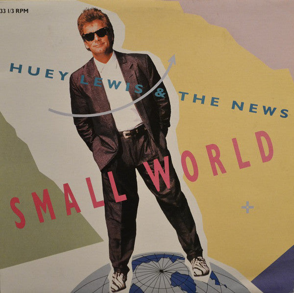 Huey Lewis & The News ‎– Small World -1988  Vinyl, 12", 33 ⅓ RPM
