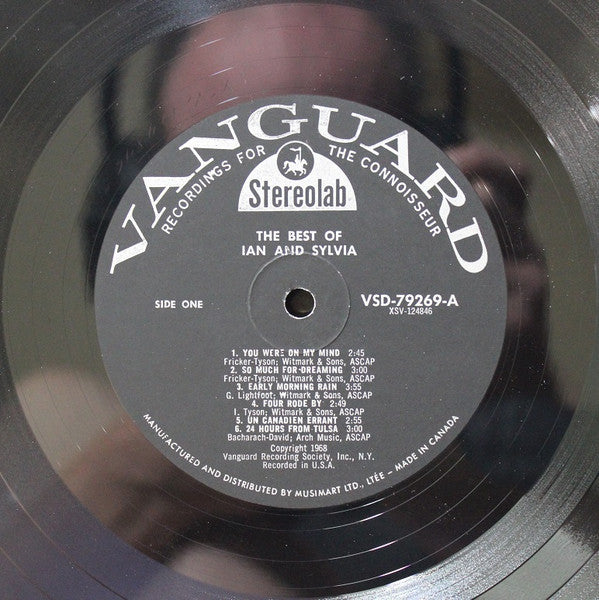 Ian & Sylvia – The Best Of Ian & Sylvia -1968 -Pop, Folk, World,  (Vinyl)