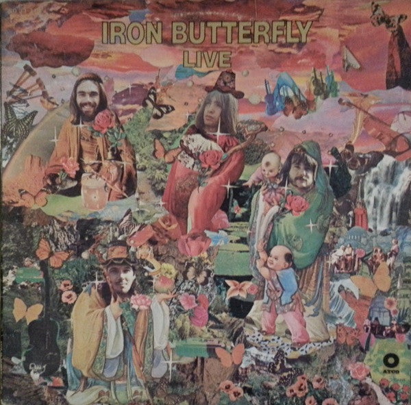Iron Butterfly - Live -1970- Psychedelic Rock, Experimental (vinyl) Near Mint Awesome