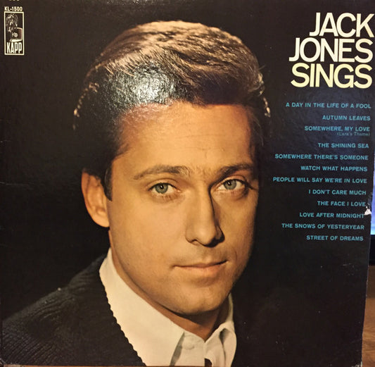 Jack Jones – Jack Jones Sings 1966 - Pop Style: Vocal (vinyl)