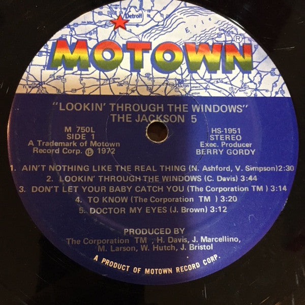 Jackson 5ive – Lookin' Through The Windows -  1972- Funk / Soul, Pop  (vinyl). bargain bin