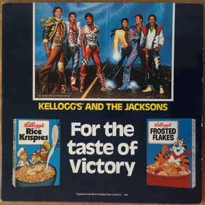 The Jacksons ‎– Kellogg's And The Jacksons - For The Taste Of Victory- 1985-Limited Edition, Picture Disc, Promo, Gatefold ( VERY RARE CANADIAN RELEASE)
