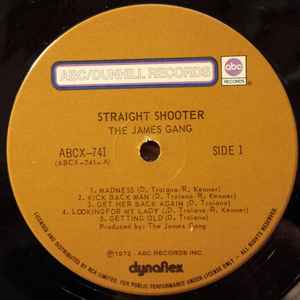 James Gang   Straight Shooter 1972 Hard Rock ( vinyl ) Mint Copy
