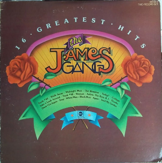 James Gang – 16 Greatest Hits - 2 lps - 1973-Rock (Vinyl)