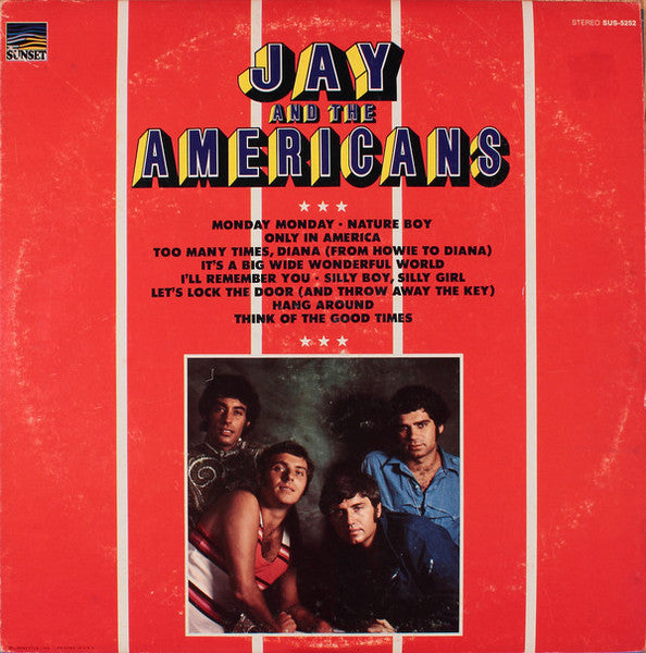 Jay And The Americans Jay And The Americans - 1968 pop rock ( Clearance vinyl )