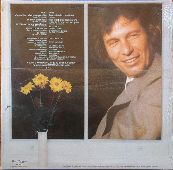 Jean-Pierre Ferland – Y'a Pas Deux Chansons Pareilles - 1981-Chanson, Ballad (vinyl) Mint
